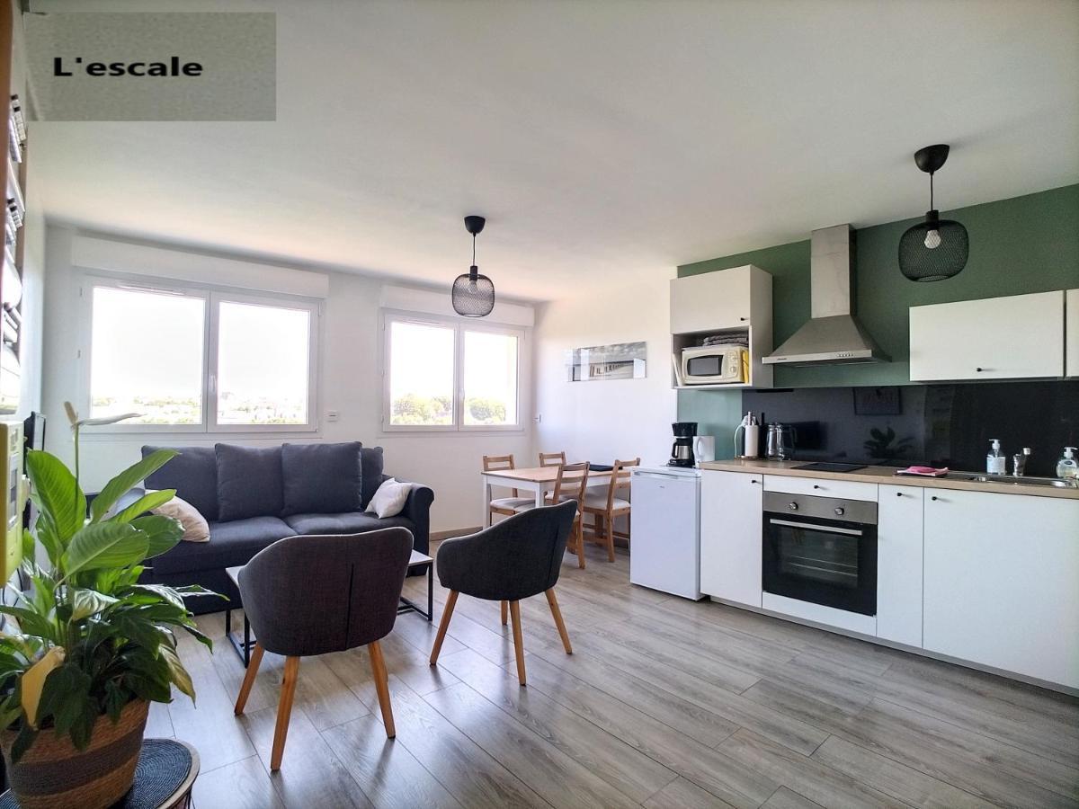 Beau duplex et studio proche de la mer Donville-les-Bains Extérieur photo