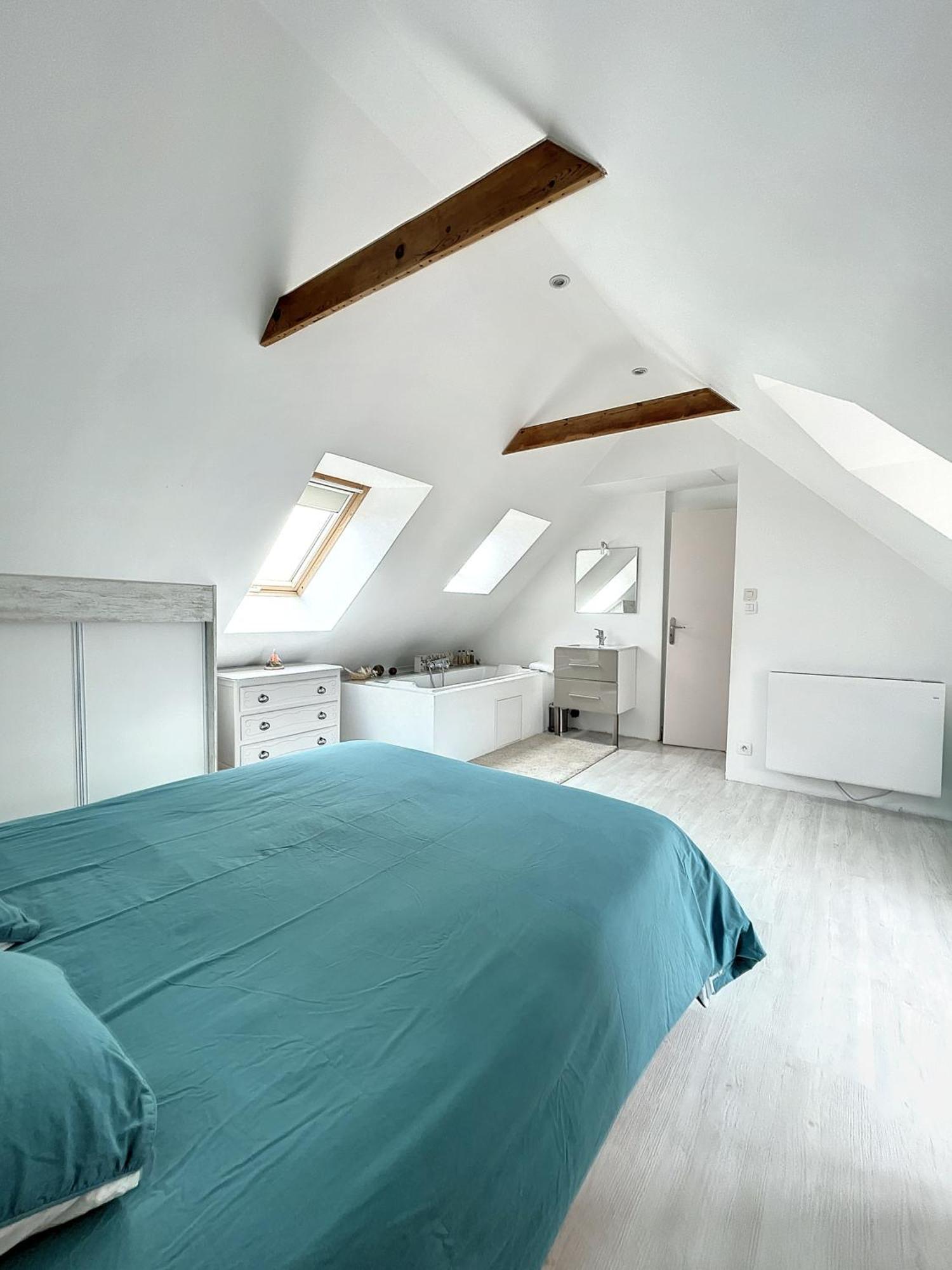 Beau duplex et studio proche de la mer Donville-les-Bains Extérieur photo